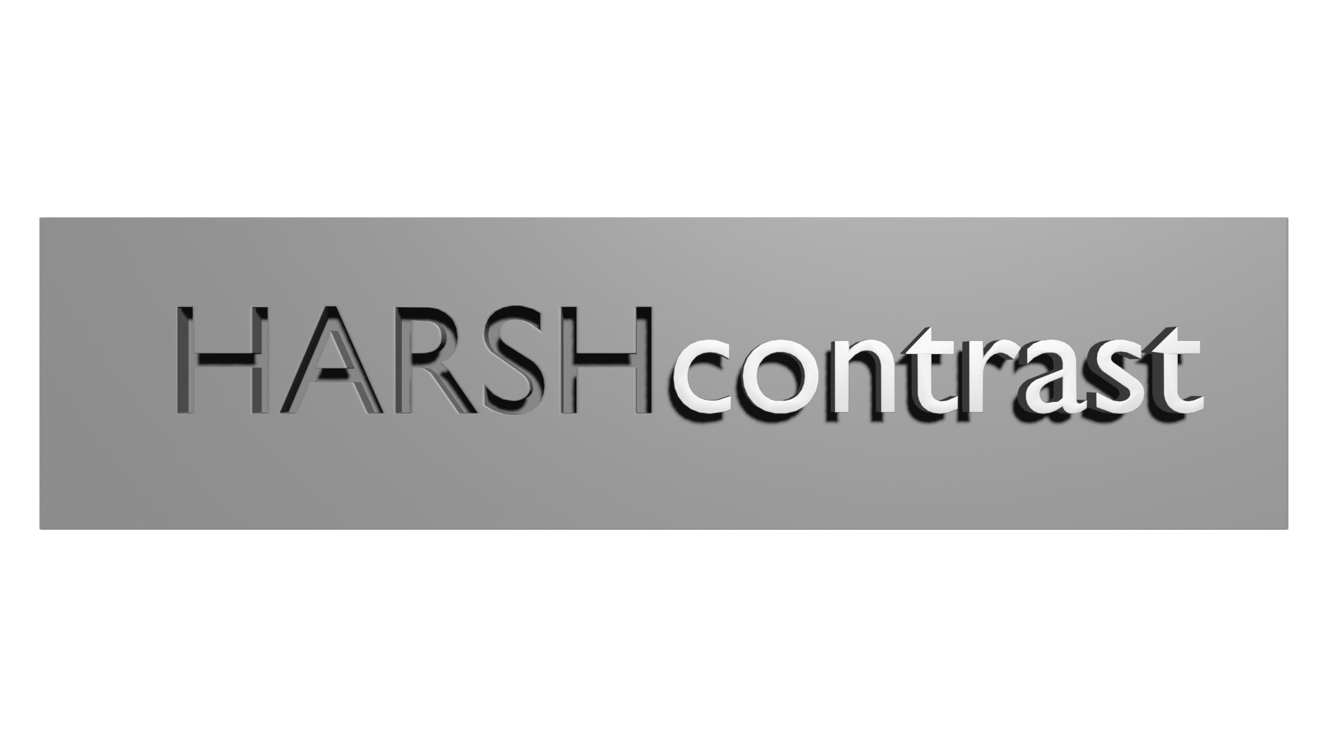 Harshcontrast